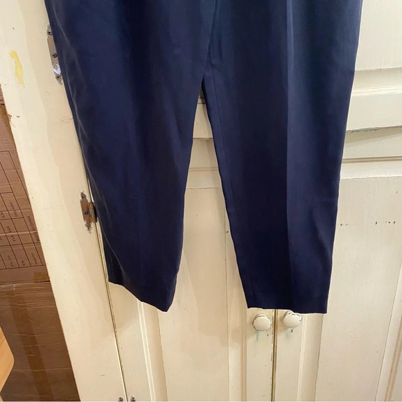 Elie Tahari Nordstrom NWT Black Pleated Cropped Pants Office Wear Work Size 4 - Picture 8 of 8